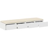  Ladice za krevet Bijelo 120 x 36,5 x 16,5 cm Konstruirano drvo | Eponuda.com