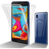 Cadorabo Ohišje, združljiv s Samsungom v prozorni - 360 -° zaščitni pokrov celotnega telesa - zaščita pred sprednjim in hrbtom, vsestransko zaščito z zaščitnikom zaslona, (20571153) | Shoptok.si