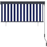  Vanjska roleta 140 x 250 cm plavo-bijela | shoptok.hr