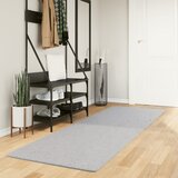vidaXL Preproga HUARTE kratka vlakna mehka in pralna siva 80x250 cm | Shoptok.si