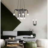 Luster na sajli DELORI 8xG9/28W/230V crni | Eponuda.com