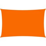 vidaXL Senčno jadro oksford blago pravokotno 4x7 m oranžno, (20965576) Cene