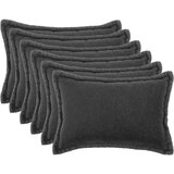  Presvlaka za jastuk 6 pcs HOUTEN Tamnosiva 40 x 60 cm Boucl&amp;eacute; Slike