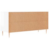 TV ormarić sjajni bijeli 102 x 36 x 50 cm od konstruiranog drva | Eponuda.ba