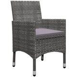  5-dijelni vrtni blagovaonski set sivi | shoptok.hr
