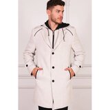 Dewberry PLT8401 MEN'S COAT-LIGHT PATTERNED BEIGE | shoptok.hr