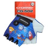 Crossbike Rukavice dečije CROSSER CG FISH-KIDS SHORT FINGER blue 4XS Cene