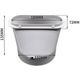 INF Adapter izpuha 15cm za prenosne klime, ABS siva, za ovalno okno, (5000327169) u