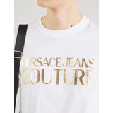 Versace Jeans Couture Majica zlata / bela | Shoptok.si