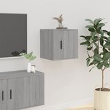 vidaXL Stenska TV omarica siva sonoma 40x34,5x40 cm Cene