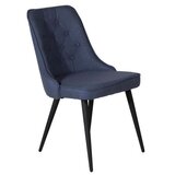Venture Home Velvet blagovaonska stolica, plava, set od 2 | shoptok.hr