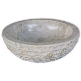 Maison Chic Umivalnik - Kopalna umivalnik - Lavabo marmor 40 cm krem, (21684573) | Shoptok.si