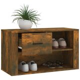 Ormarić za cipele dimljeni hrast 80x35x45 cm konstruirano drvo | shoptok.hr