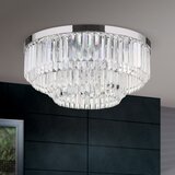 Orion LED kristalna svetiljka sa prigušiva PRISM LED/80W/230V, prečnik 55 cm, sjajni hrom | Eponuda.com