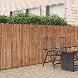 vidaXL Ograda Smeđa Bambus 600 x 150 cm Izdržljivo | shoptok.hr