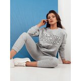 DStreet Komplet damski dresowy NOTHING jasnoszary | shoptok.hr