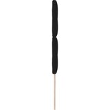 Uzglavlje s gumbima crno 90 cm tkanina | shoptok.hr