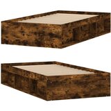 Za krevet boja dimljenog hrasta 100x200 cm | shoptok.hr