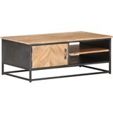  Stolić za kavu 90 x 50 x 35 cm od masivnog bagremovog drva | shoptok.hr