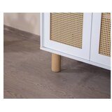 Hanah home Boemska komoda, 90x105x41 cm, Bijela | Eponuda.ba