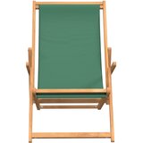 Sklopiva stolica od punog tikovine, zelena | shoptok.hr