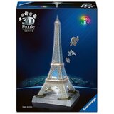 Ravensburger 3D puzzle Ajfelov toranj sa svetlom 216 delova 16,5 x 16,5 x 44 cm 12-99 godina Cene