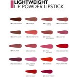 Flormar Lightweight Lip Powder Lipstick dolgoobstojna šminka z mat učinkom odtenek 017 This Night 3 g | Shoptok.si