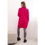 Kesi Women's zip-up sweatshirt with prints fuchsia | Shoptok.si