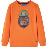  Dječja topla majica tamnonarančasta 104 | shoptok.hr