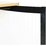  Sajamski pult Svijetlo smeđa i bijela 80 x 40 x 93 cm | shoptok.hr
