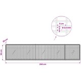  Gabion s žicom debljine 3,5 mm i mrežom 5x2,5 cm 250x20x50 cm | shoptok.hr