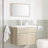  2-dijelni set kupaonskog namještaja boja hrasta sonome drveni | shoptok.hr