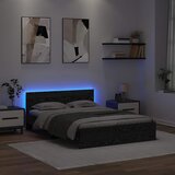  Krevetna konstrukcija Crni hrast 140 x 190 cm Konstruirano drvo | shoptok.hr