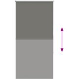 Rolo zavjesa Blackout siva 80x175 cm Širina tkanine 75,7 cm | shoptok.hr
