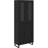  Highboard 2 kom. Crni hrast 69,5 x 34 x 180 cm | shoptok.hr