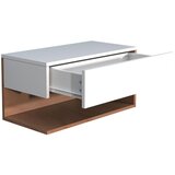 MID.YOU Nočna Omarica Usal Xl 60, Hrast, Bela | Shoptok.si