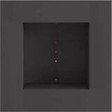  Ognjište Kvadratno Crno 60x60x30 cm Čelik | shoptok.hr