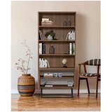 Kalune Design Biblioteka u dekoru oraha u prirodnoj boji 80x182 cm Rodez – | shoptok.hr