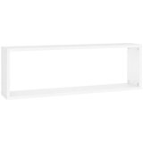  Kockaste zidne police 2 kom bijele 80 x 15 x 26 5 cm od iverice | shoptok.hr