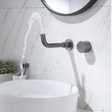 ELITE EDITION Luksuzna podometna armatura BSW1447 | Pipa za umivalnik — Brušeno zlato | Shoptok.si