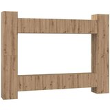  Set TV komoda Zidne 10 pcs hrast artisan 30.5 x 30 x 90 cm | shoptok.hr