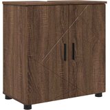  Kupaonski ormar s pohranom Smeđi hrast 61 x 35 x 64 cm | shoptok.hr