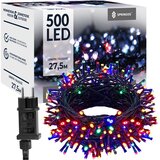  Božićne LED lampice 500 kom, šarene | shoptok.hr