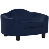 SOFA za pse plava 67 x 47 x 36 cm plišana | shoptok.hr