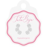 Tutu Biju naušnice CLOVER 15 MM WHITE BRONZE TCL150B020 Tutu Biju naušnice CLOVER 15 MM WHITE BRONZE TCL150B020 Slike