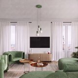 Sollux Kadulja zelena viseća svjetiljka od opalnog stakla ø 12 cm Orbital – | shoptok.hr