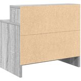 vidaXL Nočna omarica z predalom siva sonoma 51x31x47 cm | Shoptok.si