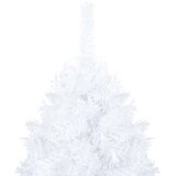  Umjetno osvijetljeno božićno drvce s kuglicama bijelo 120cm PVC | shoptok.hr