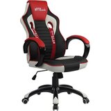 Bytezone gamerska stolica racer pro (crno-siva-crvena) | shoptok.hr