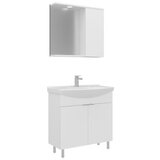 Hanah home Kupatilski ormarić sa umivaonikom i ogledalom (2 komada) Purus 80 964 | Eponuda.com